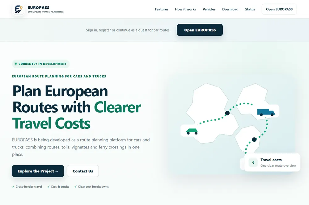 EUROPASS — Route Intelligence